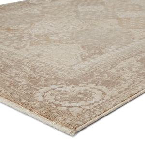 Jaipur Living Vienne Collection VNE10 Lourdes 53% Polyester 47% Viscose Machine Made Transitional Trellis Rug RUG146931