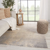 Jaipur Living Alcina Abstract Cream/ Gray Area Rug (9'6"X12'6")