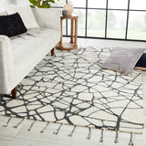 Jaipur Living Vera By Nikki Chu Collection VNK09 Raska 100% Wool Handmade Modern Abstract Rug RUG153011