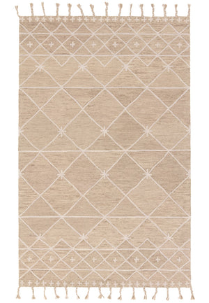 Jaipur Living Vera By Nikki Chu Rhea VNK10 Hand Tufted Handmade Indoor Modern Rug Tan 9' x 12'