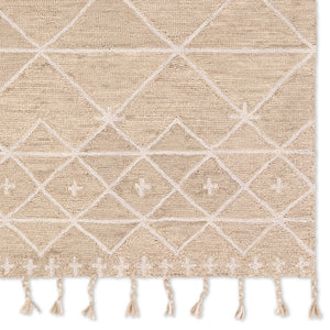 Jaipur Living Vera By Nikki Chu Rhea VNK10 Hand Tufted Handmade Indoor Modern Rug Tan 9' x 12'