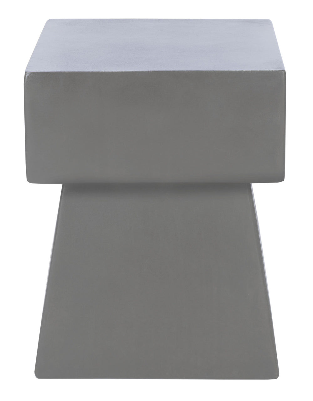 Zen Modern Concrete Mushroom Accent Table for Indoor & Outdoor Use - Stylish & Durable Design