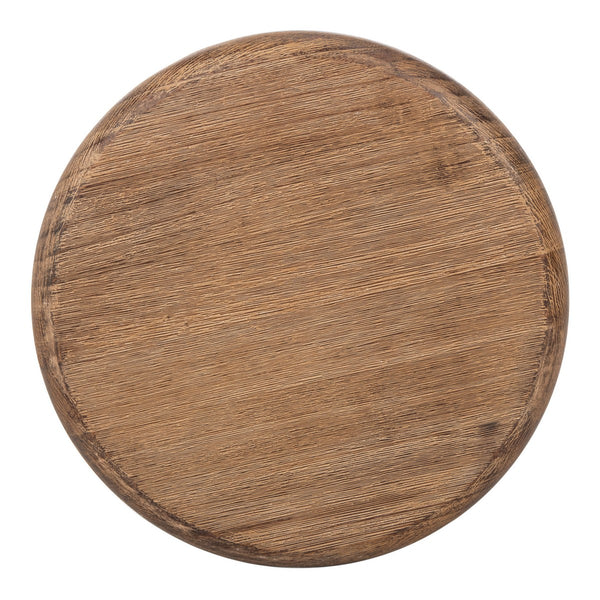 Button Indoor/Outdoor Modern Concrete Round 18.1 Inch H Accent Table