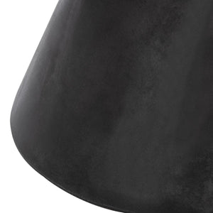 Athena Indoor/Outdoor Modern Concrete Round 17.7 Inch H Accent Table