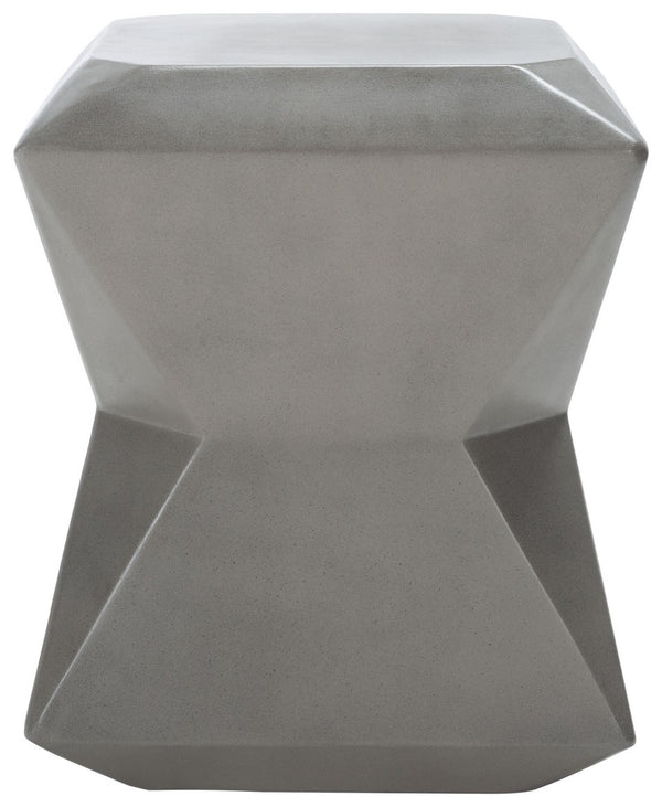 Conan Concrete Accent Stool - Modern Sculptural Design for Stylish Outdoor Spaces and Patio Decor