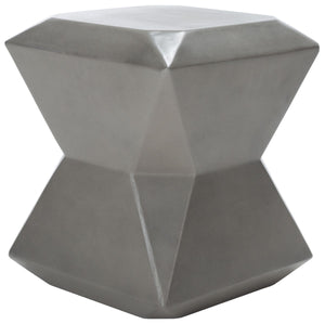 Conan Concrete Accent Stool - Modern Sculptural Design for Stylish Outdoor Spaces and Patio Decor