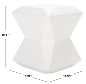 Conan Concrete Accent Stool - Modern Sculptural Design for Stylish Outdoor Spaces and Patio Decor