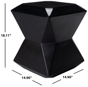 Conan Concrete Accent Stool - Modern Sculptural Design for Stylish Outdoor Spaces and Patio Decor