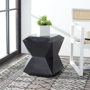 Conan Concrete Accent Stool - Modern Sculptural Design for Stylish Outdoor Spaces and Patio Decor