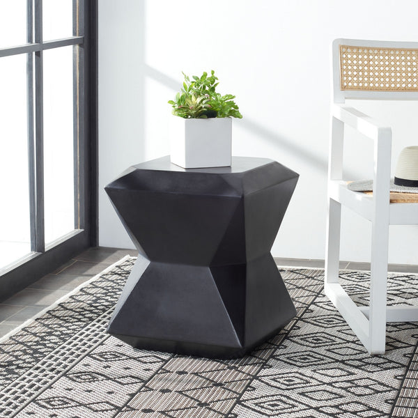Conan Concrete Accent Stool - Modern Sculptural Design for Stylish Outdoor Spaces and Patio Decor