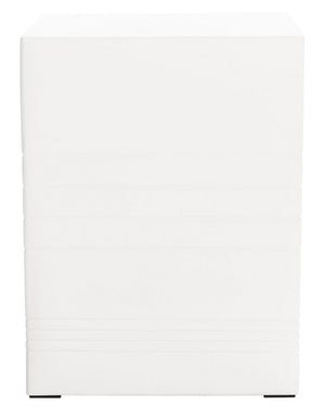 Deidara Concrete Accent Stool – Modern Minimalist Outdoor Sculpture for Stylish Zen Gardens