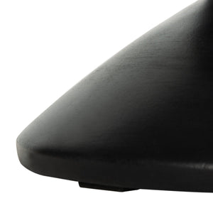 Benaya Concrete Accent Stool - Artistic Outdoor Seating for Patios, Porches, and Zen Gardens