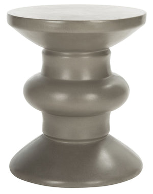 Jiraiya Concrete Accent Stool - Sculptural Statement Piece for Modern Outdoor Décor and Style