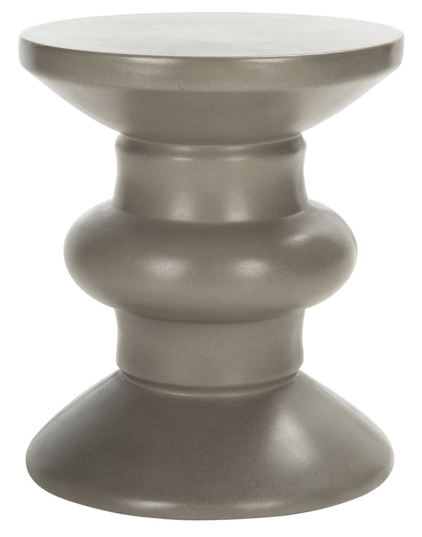 Jiraiya Concrete Accent Stool - Sculptural Statement Piece for Modern Outdoor Décor and Style