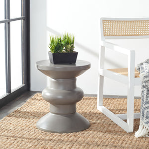 Jiraiya Concrete Accent Stool - Sculptural Statement Piece for Modern Outdoor Décor and Style