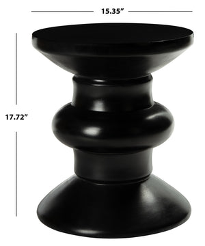 Jiraiya Concrete Accent Stool - Sculptural Statement Piece for Modern Outdoor Décor and Style