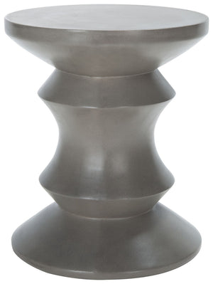Katara Modern Sculptural Accent Stool – Hourglass Design for Stylish Outdoor Living Spaces