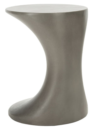 Kavita Concrete Accent Stool - Stylish Modern Design for Outdoor Cocktails and Chic Decor Solutions