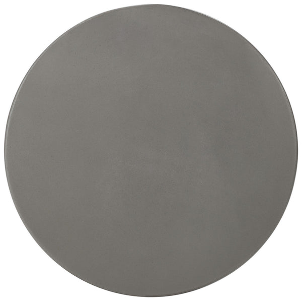 Vikki Concrete Accent Stool - Modern Must-Have for Chic Outdoor Spaces and Zen Gardens