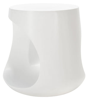 Vikki Concrete Accent Stool - Modern Must-Have for Chic Outdoor Spaces and Zen Gardens