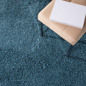 Safavieh Venus Shag 520 Power Loomed 61% Polypropylene/24% Jute/7% Polyester/8% Latex Shag & Flokati Rug VNS520M-8SQ