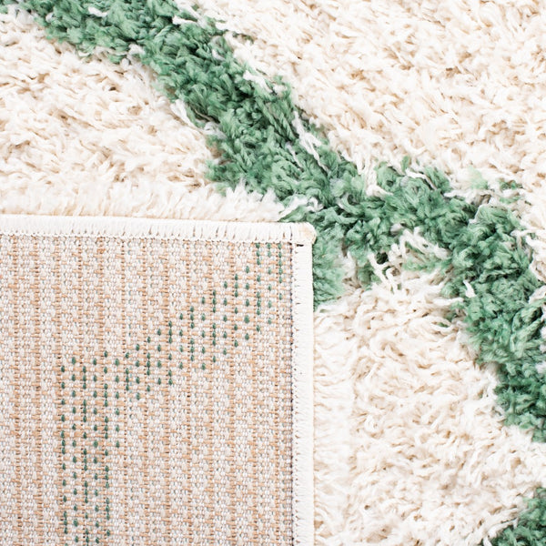 Safavieh Venus Shag 524 Power Loomed 61% Polypropylene/24% Jute/7% Polyester/8% Latex Shag & Flokati Rug VNS524A-9