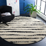 Safavieh Venus Shag 603 Power Loomed 61% Polypropylene/24% Jute/7% Polyester/8% Latex Shag & Flokati Rug VNS603A-9