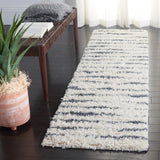 Safavieh Venus Shag 603 Power Loomed 61% Polypropylene/24% Jute/7% Polyester/8% Latex Shag & Flokati Rug VNS603B-8SQ