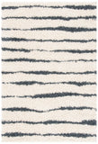 Safavieh Venus Shag 603 Power Loomed 61% Polypropylene/24% Jute/7% Polyester/8% Latex Shag & Flokati Rug VNS603B-8SQ