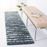 Safavieh Venus Shag 603 Power Loomed 61% Polypropylene/24% Jute/7% Polyester/8% Latex Shag & Flokati Rug VNS603G-6