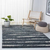 Safavieh Venus Shag 603 Power Loomed 61% Polypropylene/24% Jute/7% Polyester/8% Latex Shag & Flokati Rug VNS603G-6