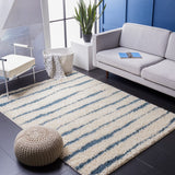 Safavieh Venus Shag 603 Power Loomed 61% Polypropylene/24% Jute/7% Polyester/8% Latex Shag & Flokati Rug VNS603K-9