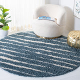 Safavieh Venus Shag 603 Power Loomed 61% Polypropylene/24% Jute/7% Polyester/8% Latex Shag & Flokati Rug VNS603K-9