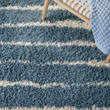 Safavieh Venus Shag 603 Power Loomed 61% Polypropylene/24% Jute/7% Polyester/8% Latex Shag & Flokati Rug VNS603L-9