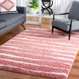 Safavieh Venus Shag 603 Power Loomed 61% Polypropylene/24% Jute/7% Polyester/8% Latex Shag & Flokati Rug VNS603U-9