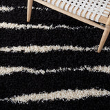 Safavieh Venus Shag 603 Power Loomed 61% Polypropylene/24% Jute/7% Polyester/8% Latex Shag & Flokati Rug VNS603Z-9