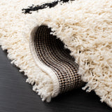 Safavieh Venus Shag 604 Power Loomed 61% Polypropylene/24% Jute/7% Polyester/8% Latex Shag & Flokati Rug VNS604A-9