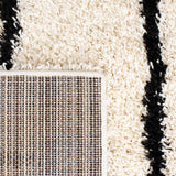 Safavieh Venus Shag 604 Power Loomed 61% Polypropylene/24% Jute/7% Polyester/8% Latex Shag & Flokati Rug VNS604A-9