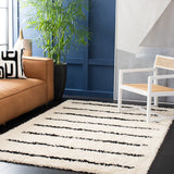 Safavieh Venus Shag 604 Power Loomed 61% Polypropylene/24% Jute/7% Polyester/8% Latex Shag & Flokati Rug VNS604A-9