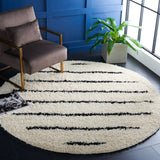 Safavieh Venus Shag 604 Power Loomed 61% Polypropylene/24% Jute/7% Polyester/8% Latex Shag & Flokati Rug VNS604A-9