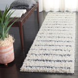 Safavieh Venus Shag 604 Power Loomed 61% Polypropylene/24% Jute/7% Polyester/8% Latex Shag & Flokati Rug VNS604B-8SQ