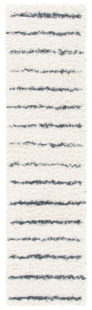 Safavieh Venus Shag 604 Power Loomed 61% Polypropylene/24% Jute/7% Polyester/8% Latex Shag & Flokati Rug VNS604B-8SQ