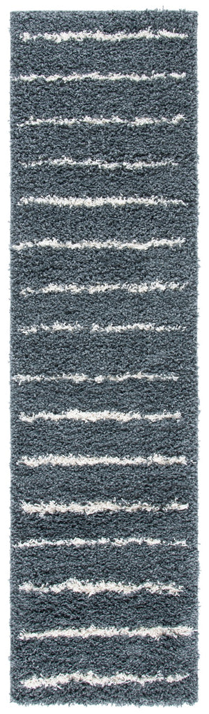 Safavieh Venus Shag 604 Power Loomed 61% Polypropylene/24% Jute/7% Polyester/8% Latex Shag & Flokati Rug VNS604G-6