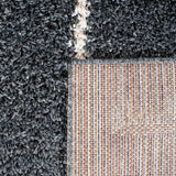 Safavieh Venus Shag 604 Power Loomed 61% Polypropylene/24% Jute/7% Polyester/8% Latex Shag & Flokati Rug VNS604G-6