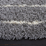 Safavieh Venus Shag 604 Power Loomed 61% Polypropylene/24% Jute/7% Polyester/8% Latex Shag & Flokati Rug VNS604J-9