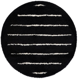 Safavieh Venus Shag 604 Power Loomed 61% Polypropylene/24% Jute/7% Polyester/8% Latex Shag & Flokati Rug VNS604Z-9