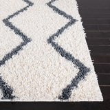 Venus Shag 600 Venus Shag 680 Shag Power Loomed 60% Polypropylene 35% Recycled Polyester 5% Latex Rug Ivory / Dark Grey