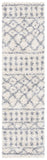 Venus Shag 600 Venus Shag 684 Shag Power Loomed 100 % Polypropylene Pile Rug Ivory / Grey