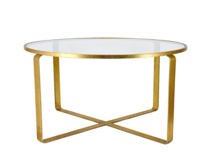 Zeugma VO301C Gold Round Coffee Table