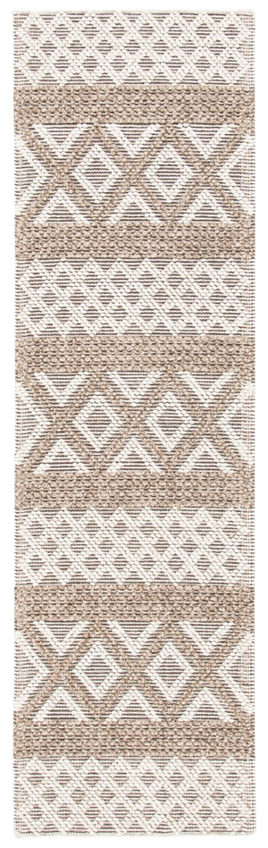 Vermont 211 Hand Woven 60% Wool, 40% Cottton 0 Rug Ivory / Grey 60% Wool, 40% Cottton VRM211F-28
